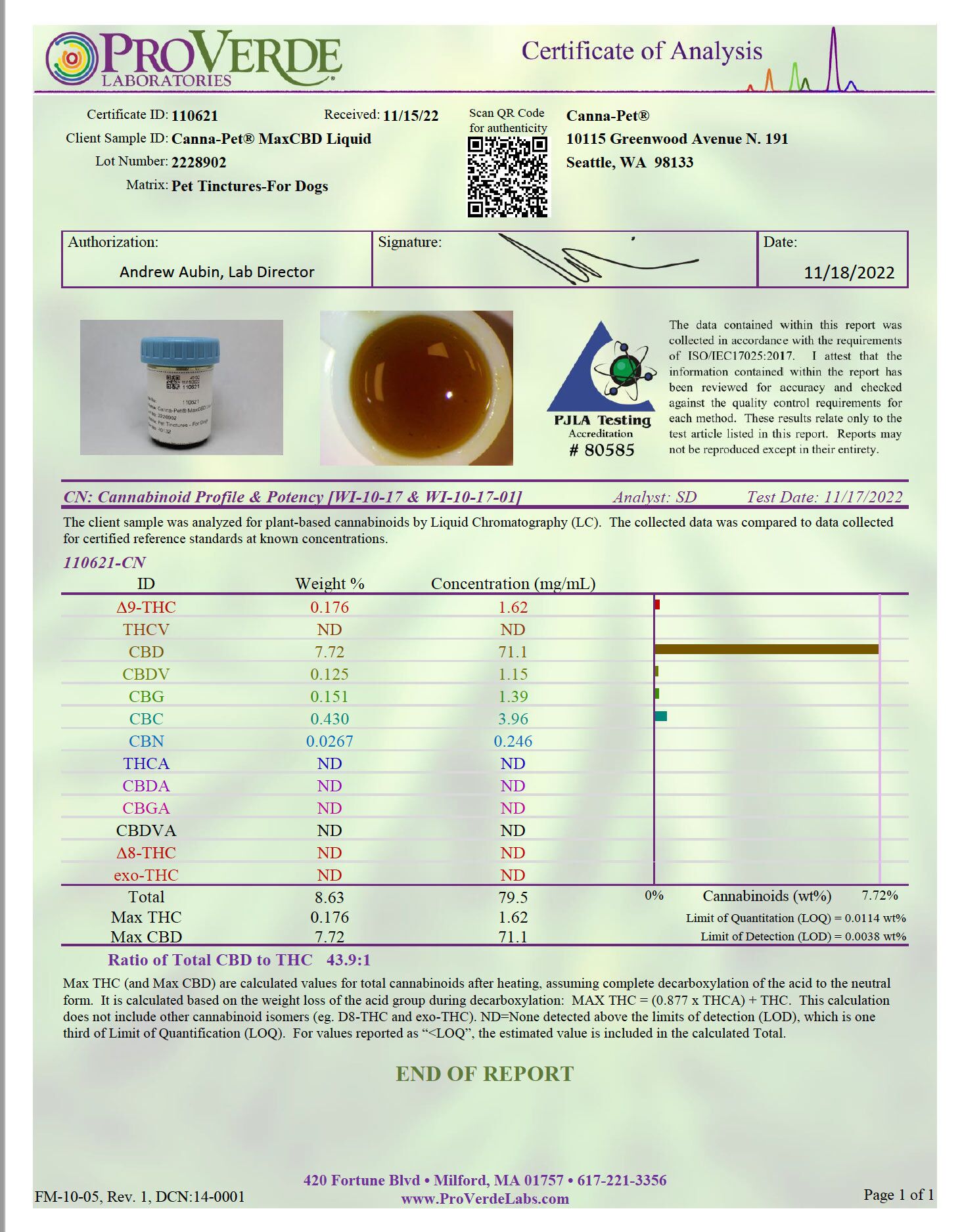 Package: Canna-Pet® Advanced MaxCBD – 30 capsules & 10ml MaxCBD Liquid - Image 7