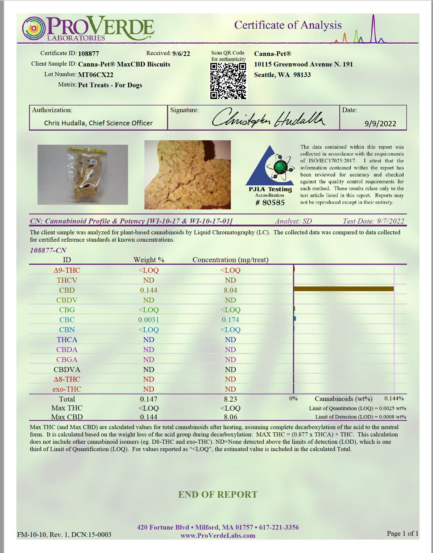 Canna-Biscuits for Dogs: Advanced MaxCBD Maple Bacon - Organic - Image 3